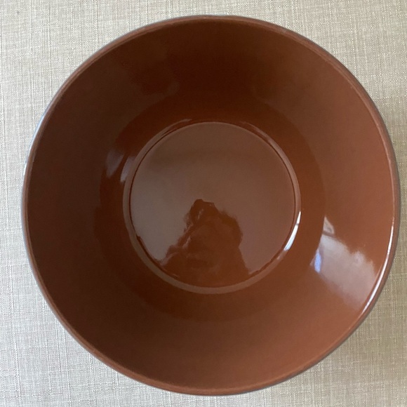 Pottery Barn FROG 10" Salad Serving Bowl, Deep Bowl, Blue with Jumping Frog - Picture 3 of 4